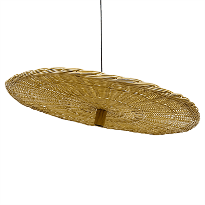 Плетеный абажур "Диск" - фото 62754967