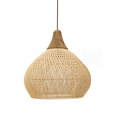 Плетеный абажур 50*50 см - фото 62755128