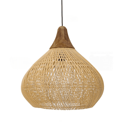 Плетеный абажур 60*60 см - фото 62755130