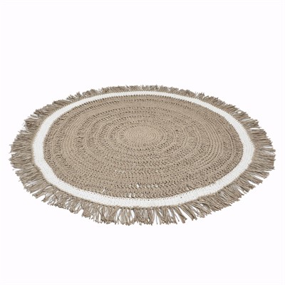 Плетеный ковер круглый 170 см - фото 62755179