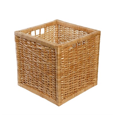 Плетеная корзина 33*33*33 см - фото 62755412