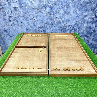 Деревянная игра «Вышибалы и Стрельба по мишени» на 2-х участников 2 в 1 - фото 62756725