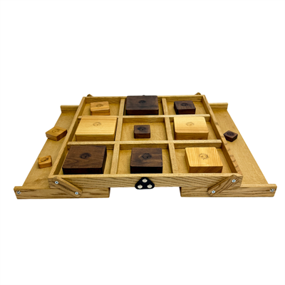 Деревянная игра «Странные крестики - нолики» - фото 62757341