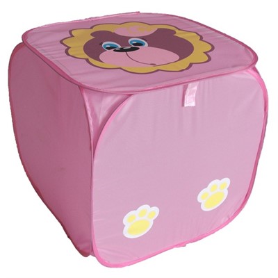 Сумка для игрушек квадрат R4022 Мишка 45х45 см. - фото 62757547