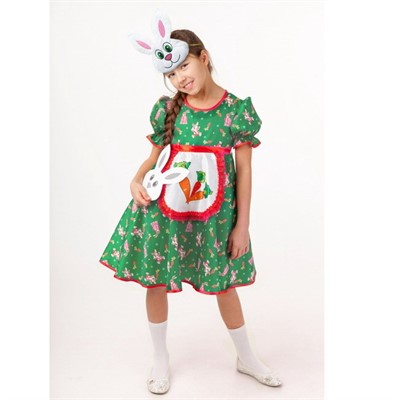 Карнавальный костюм Зайка Аня  р 116-60 /текстиль/Пуговка/ - фото 62757591