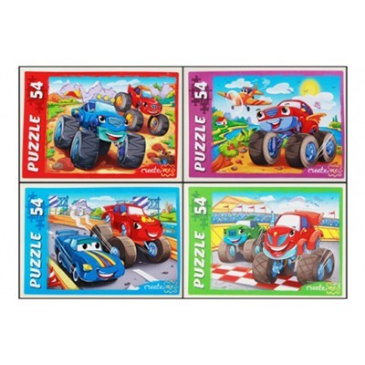 Пазл 54 Веселые гонки П54-6339 - фото 62757685
