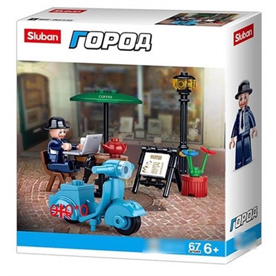 Конструктор Город 38-0717D 67 дет. в коробке - фото 62758075