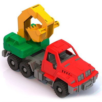 Автомобиль Строитель экскаватор 149 Норд /20/ - фото 62758356