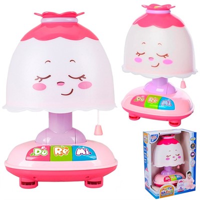 Игрушка на батарейках 7839 Ночник подсветка, звук, в коробке - фото 62758417