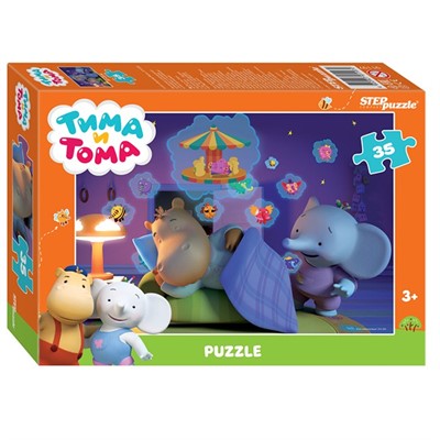 Пазл 35 Тима и Тома 91197 Степ /48/ - фото 62758457