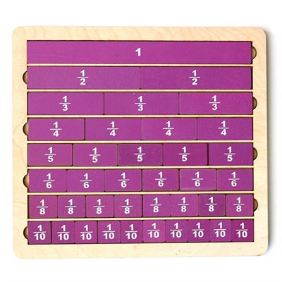 Деревянная игра Дроби 00793 - фото 62758702