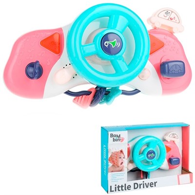 Игрушка на батарейках Руль музыкальный Bambini 100022 СТОК - фото 62758814