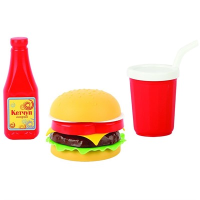 Игровой набор "Бургер" У975 /12/ - фото 62758827