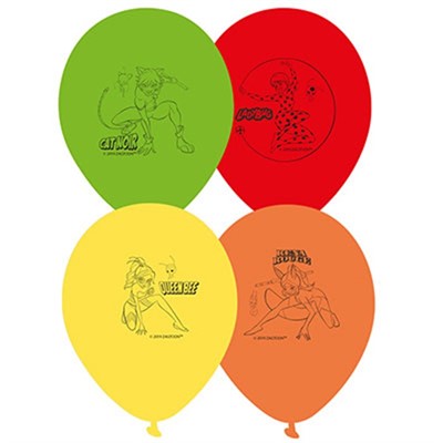 Шар 12" Леди Баг/р 25 шт  1103-2058 /цена за упак/ - фото 62758835