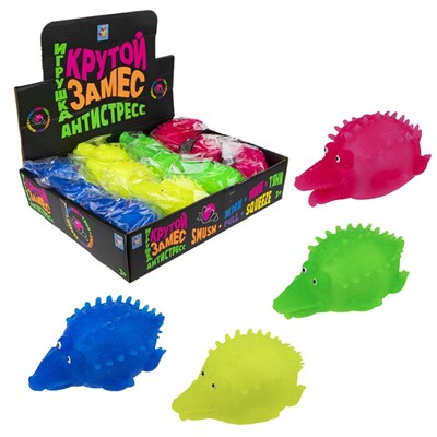 Игрушка Крутой замес, Крокодил 10 см. 1Toy Т18030 - фото 62758957