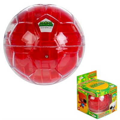 Логическая игрушка Шар-лабиринт МиМиМишки B2004071-R - фото 62759051