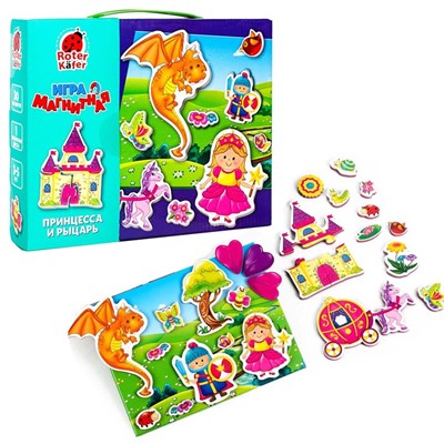 Игра Магнитная Принцесса и рыцарь RK2060-01 - фото 62759090