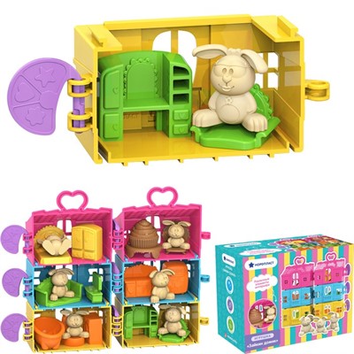 Мебель "Зайкин Домик. Гардеробная" бирюзовая 337/5 - фото 62759107