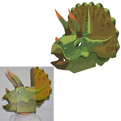 Набор для творчества "Маска Трицераптос" 1801 - фото 62759188