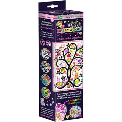 Набор для творчества Картина Плюшевое дерево декорирование АС 43-324 СТОК - фото 62759203