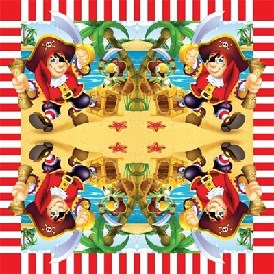 Салфетки Веселый Пират 33*33см 12 шт. 6038540 - фото 62759365