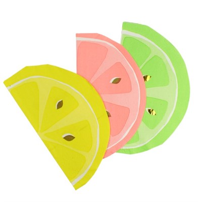 Салфетки Фрукты ассорти 25см X 25см 12шт 6065478 - фото 62759373