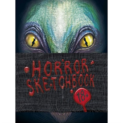 Скетчбук 462-0-129-75340-1 MyArt. Horror SKETCHBOOK 18+ Рептилоид - фото 62759601
