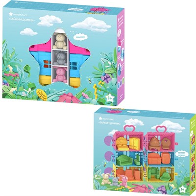 Игровой набор "Чемоданчик Зайкин Домик" 337 /Норд/ - фото 62759672