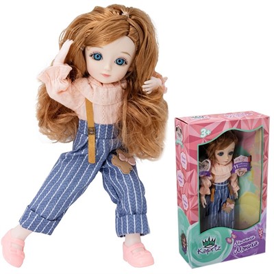 Кукла Miss Kapriz 18B-12YSF Милашка Моника с русским чипом в кор. - фото 62760060