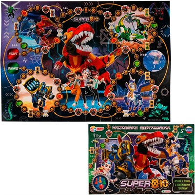 Игра Умка Супер 10.Ходилка 4650250506805 /20/ - фото 62760175