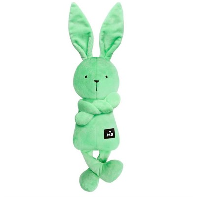 Мяшечки игрушка мягконабивная Зайка Джон Оливка М115 - фото 62760366