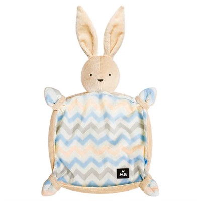 Мяшечки  игрушка комфортер Зайка Джон Бежевый М116 - фото 62760367