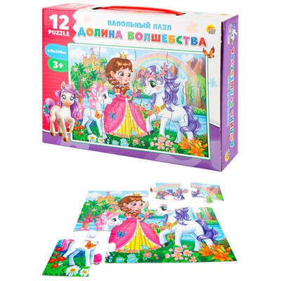 Пазл 12 Долина волшебства П12-2459 - фото 62760412