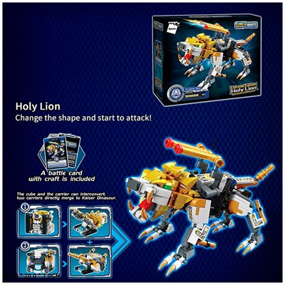 Конструктор 41224 QMAN Лев  273 деталей в коробке - фото 62760528