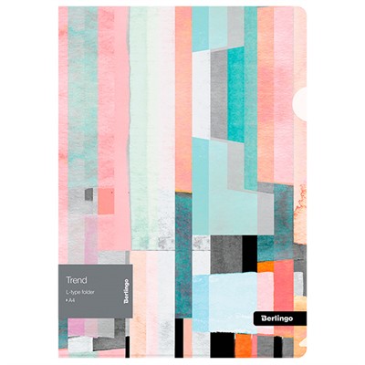Папка уголок Berlingo "Trend" А4, 200мкм, с рисунком 327150 - фото 62760581