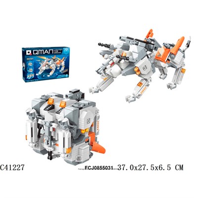 Конструктор 41227 QMAN Волк-куб в кор. - фото 62761164