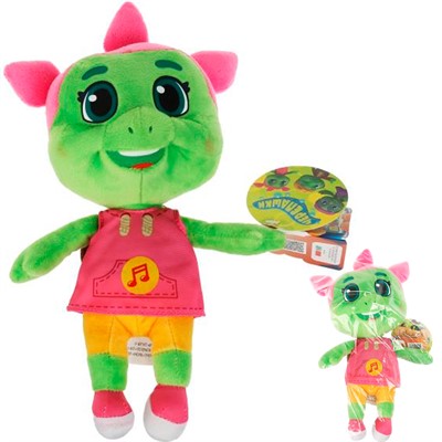 Мульти-Пульти ЧЕРЕПАШКИ Рейни 20см. муз. чип M80327-20 - фото 62761209