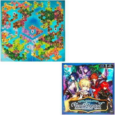 Игра Умка Герои Импакт.Ходилка квадрат.40 карточек 4650250574149 /10/ - фото 62761229