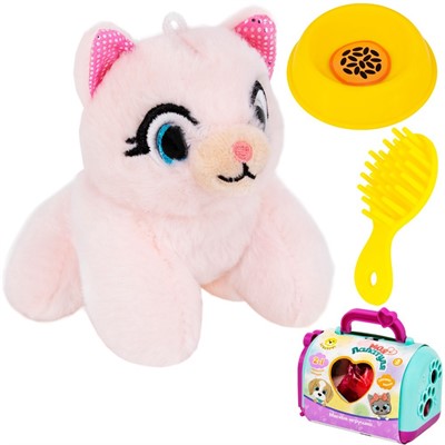 Игровой набор Levatoys MKDR5010 Кошка в переноске, в коробке - фото 62761363