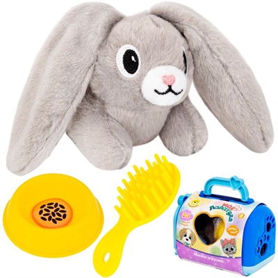 Игровой набор Levatoys MKDR5013 Кролик в переноске, в коробке - фото 62761368