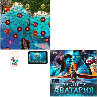 Игра Умка Планета Аватария.Ходилка квадрат.Премиум. 40 карточек 4650250592303 - фото 62761900