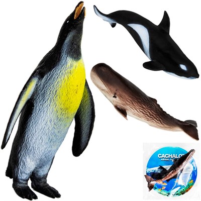 Фигурка  морского животного JS20-3 в шоубоксе микс - фото 62762747