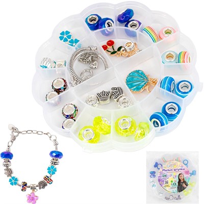 Набор Для Творчества Браслеты с шармами Miss Kapriz MK2024-012 в кор. - фото 62762931