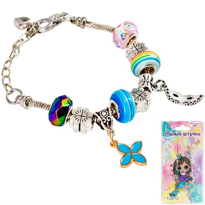 Браслет с шармами Miss Kapriz MK2066-C3 - фото 62762971