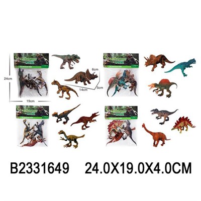 Набор динозавров 303-144 в пак. - фото 62763317