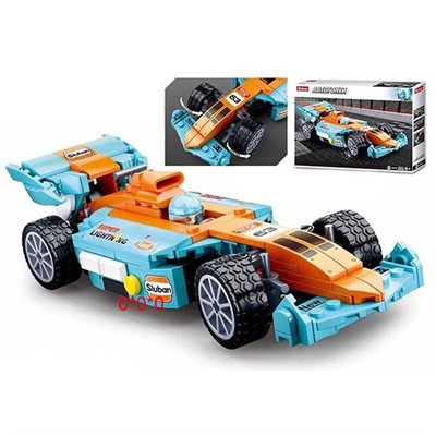 Конструктор Автогонки 38-0763  в коробке - фото 62763398