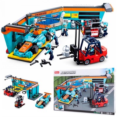 Конструктор Автогонки  38-0765 в коробке - фото 62763399