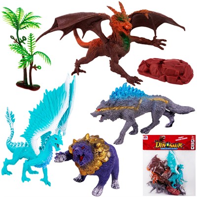 Набор животных 665Q Мифические в пак. - фото 62763638