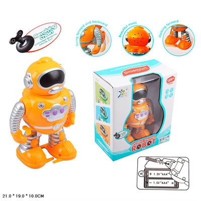 Робот 593 на батарейках в коробке - фото 62764147