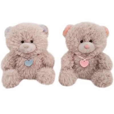 Мишка Валентинка "Неженка" 14см 682234 - фото 62764276